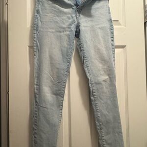 Aeropostale Women's Light Blue Skinny Jeans